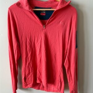 Icebreaker Pink Quarter-Zip Pullover